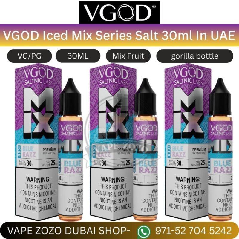 vgod iced mix series salt 30ml in uae
