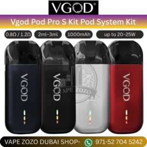 Vgod Pod Pro S Kit Pod System Kit In Dubai