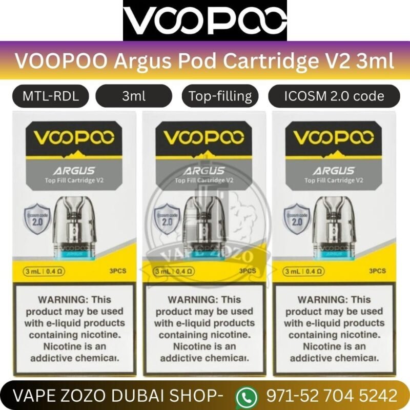 voopoo argus pod cartridge v2 3ml in dubai uae