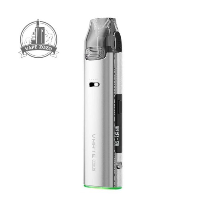 voopoo vmate pro 2 vape kit glacier silver