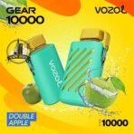 vozol gear 10000 puffs disposable vape in dubai double apple