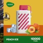 vozol gear 10000 puffs disposable vape in dubai peach ice