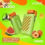vozol gear 10000 puffs disposable vape in dubai peach mango watermelon