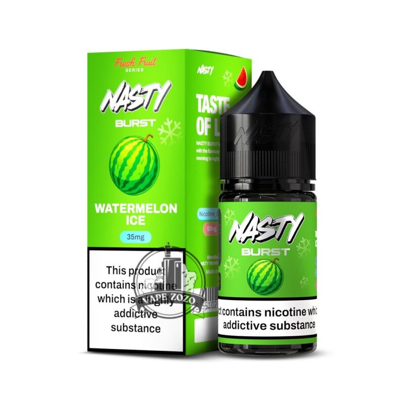 Nasty Burst Salt E liquid Watermelon Ice