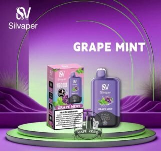 Silvaper 15000 Puffs Disposable Vape Grape Mint