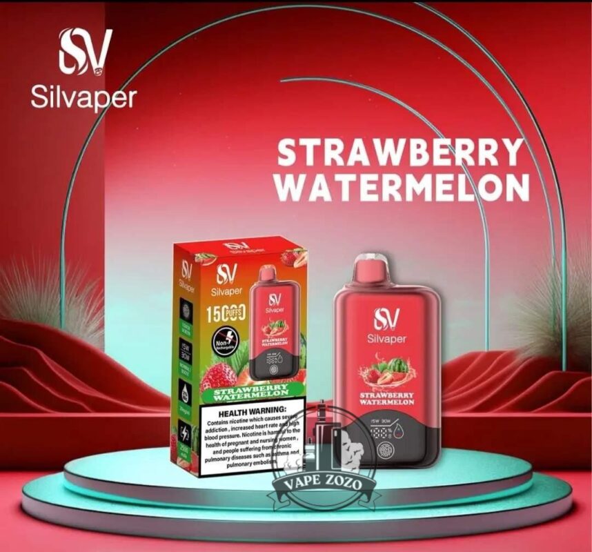 Silvaper 15000 Puffs Disposable Vape Strawberry Watermelon