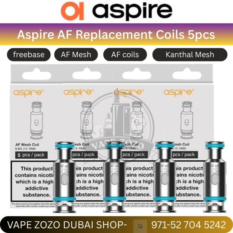 Aspire Af Replacement Coils 5pcs