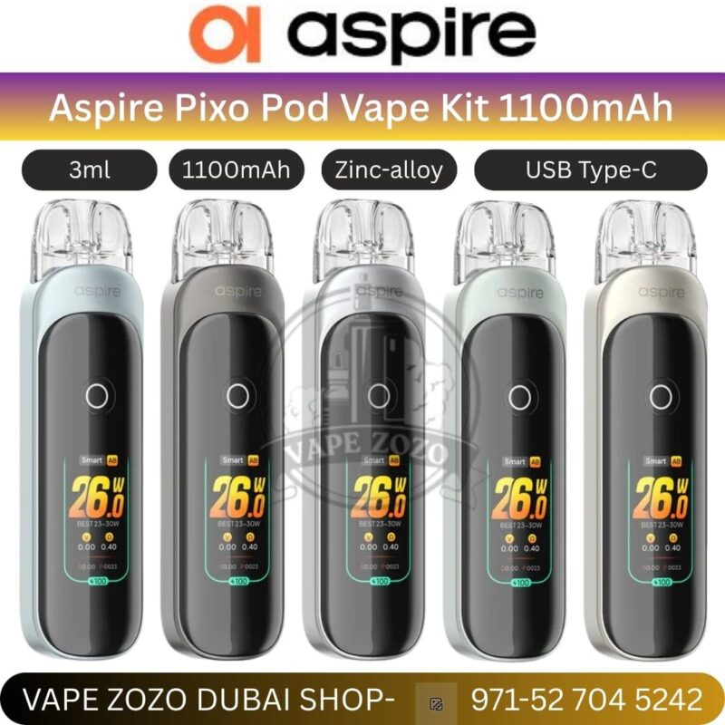 Aspire Pixo Pod Vape Kit 1100mah