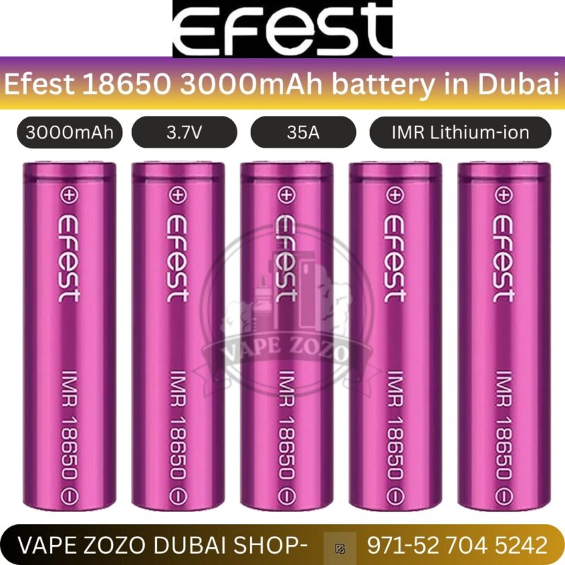 Efest 18650 3000mah Battery In Dubai