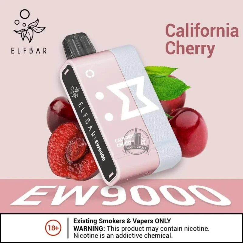 elf bar ew9000 california cherry
