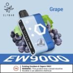 elf bar ew9000 grape