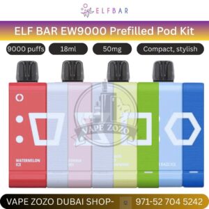 Elf Bar Ew9000 Prefilled Pod Kit 9000 Puffs