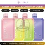 Elfbar Raya D1 13000puffs Dispodable Vape In Dubai
