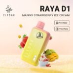 elfbar raya d1 13000puffs mango strawberry ice cream