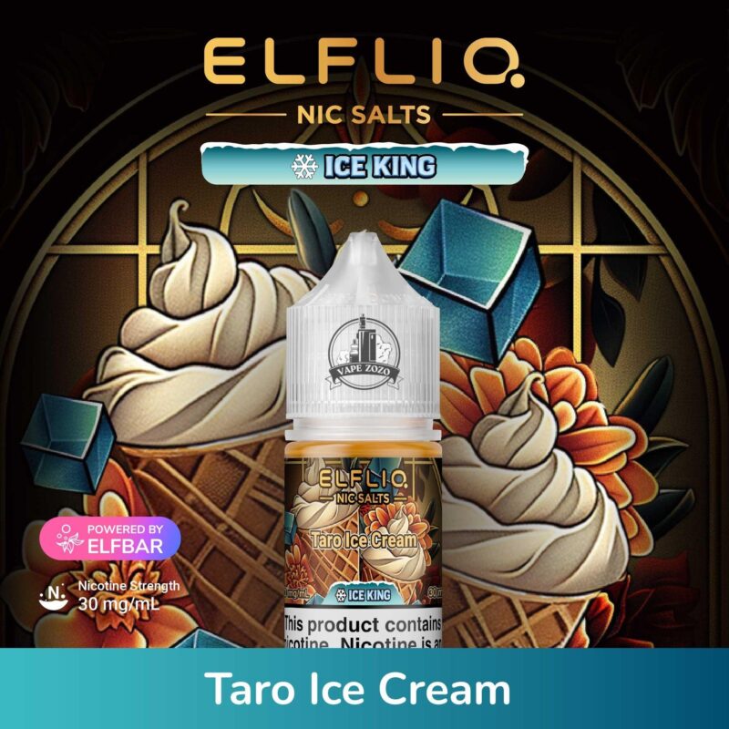 Elfliq Ice King 30mg Taro Ice Cream