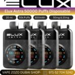 elux astra 50000 puffs disposable vape in dubai