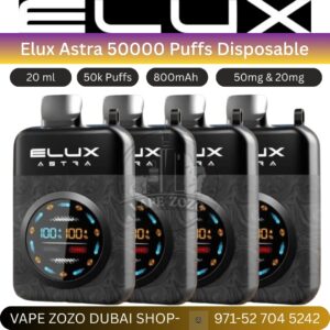 Elux Astra 50000 Puffs Disposable Vape In Dubai