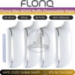 Flonq Max 8000 Puffs Disposable Vape