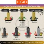 Hqd Cuvie Slick Pro 15000 Puffs In The Uae