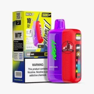 nasty bolt 50000 puffs berry grape