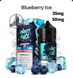 nasty smooth series salt blueberry ice