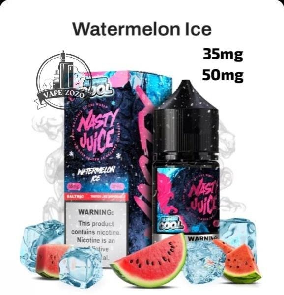 nasty smooth series salt 30ml watermelon ice