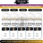 No Hype Vapors Saltnic 30mg 30ml E Liquid