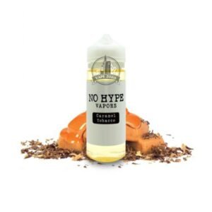 no hype vapors saltnic 30mg 30ml e liquid caramel tobacco