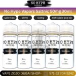 No Hype Vapors Saltnic 50mg 30ml E Liquid