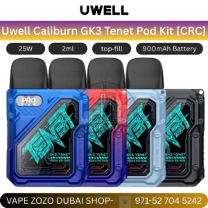 Uwell Caliburn Gk3 Tenet Pod Kit Crc