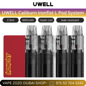 Uwell Caliburn Ironfist L Pod System Kit In Uae