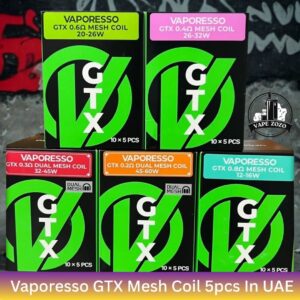 Vaporesso Gtx Mesh Coil 5pcs In Uae