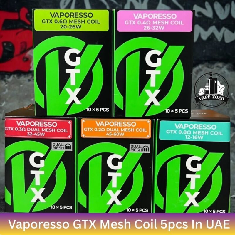 Vaporesso Gtx Mesh Coil 5pcs In Uae