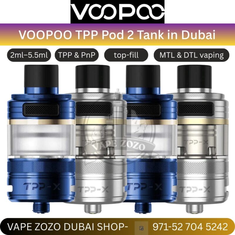 Voopoo Tpp Pod 2 Tank In Dubai