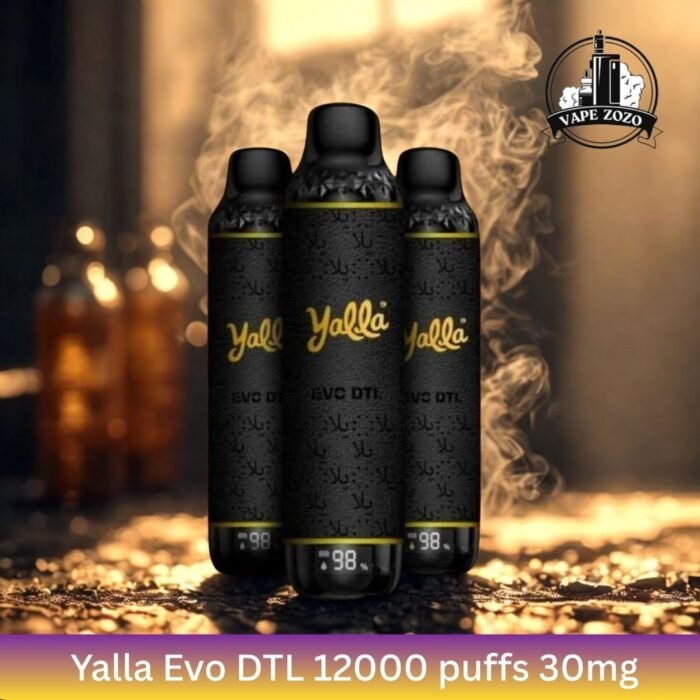 yalla evo dtl 12000 puffs 30mg in dubai