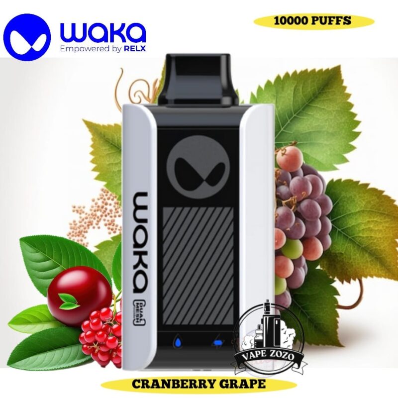 WAKA Sopro 10000 Puff Disposable Cranberry Grape