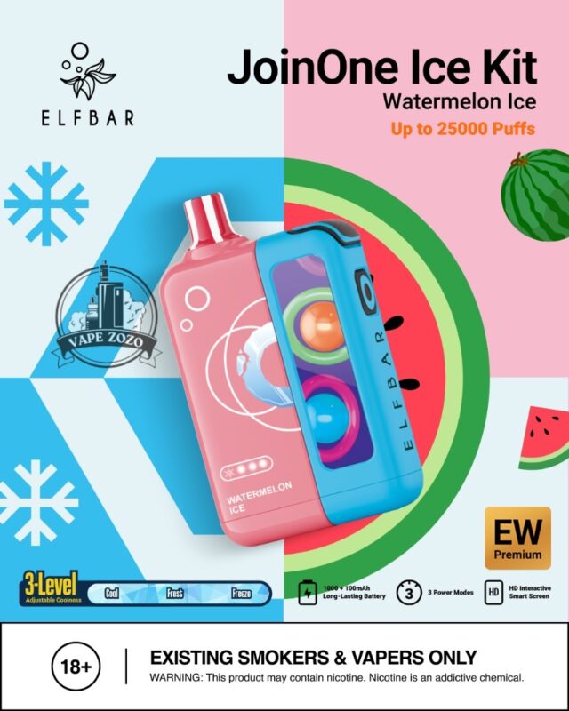 elf bar joinone ice kit in uae watermelon ice