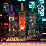 Mfu Shisha X1 40000 Puffs Hookah Disposable Vape In Dubai