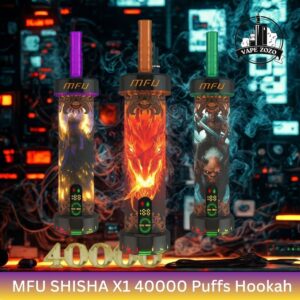 Mfu Shisha X1 40000 Puffs Hookah Disposable Vape In Dubai