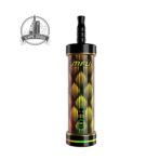 mfu shisha x2 hookah 60000 puffs strawberry watermelon