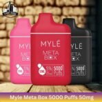 myle meta box 5000 puffs 50mg nicotine