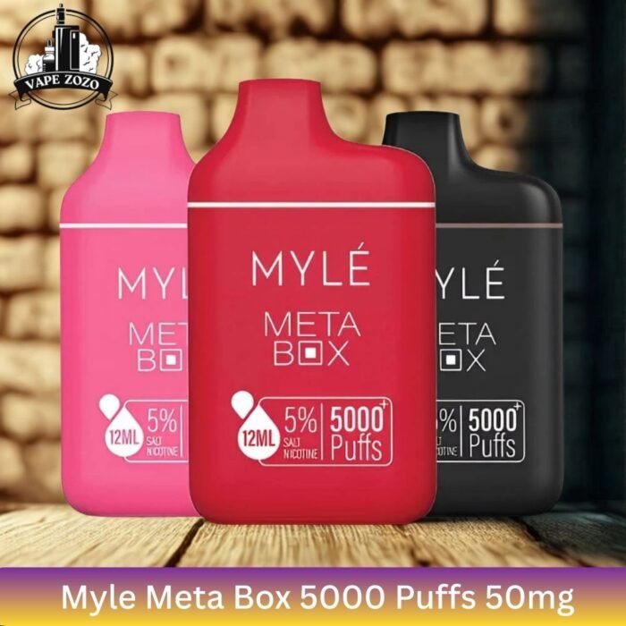 myle meta box 5000 puffs 50mg nicotine