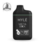 myle meta box 5000 puffs 50mg nicotine iced mint