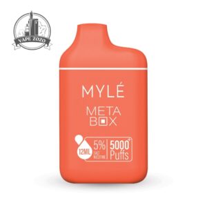 Myle Meta Box 5000 Puffs 50mg Nicotine Peach Ice