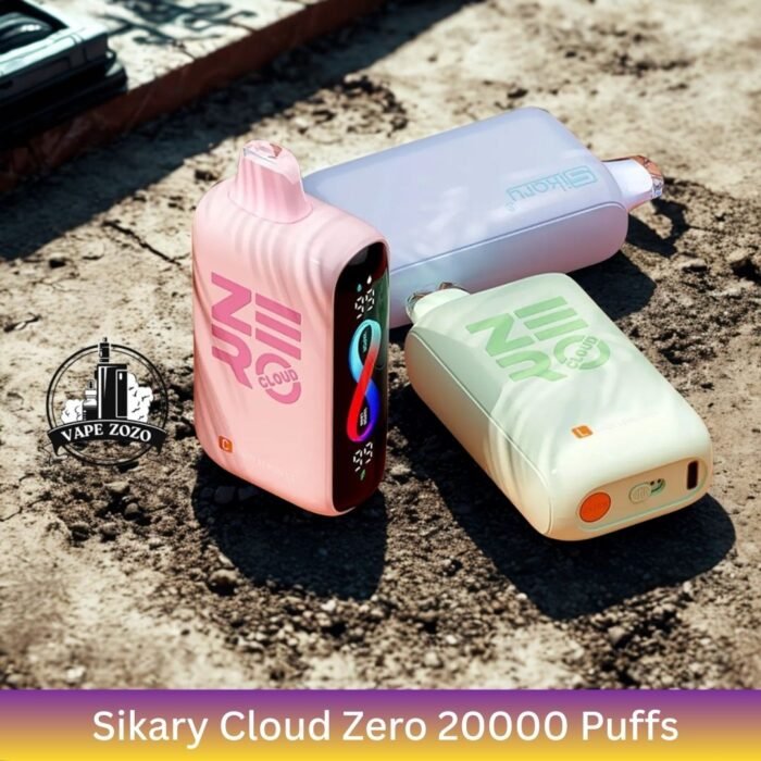sikary cloud zero 20000 puffs disposable 20mg in dubai uae