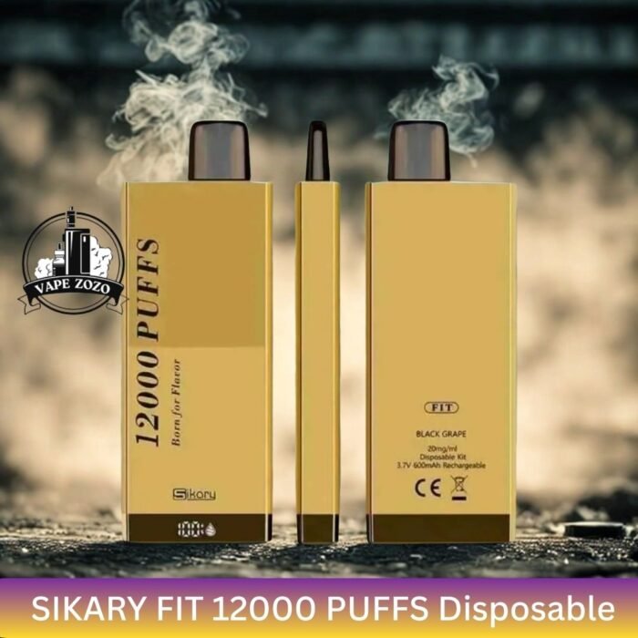 sikary fit 12000 puffs disposable vape in dubai