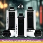 waka sopro 10000 puff disposable vape with 12 flavors in uae