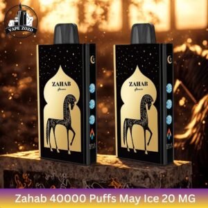zahab 40000 puffs may ice 20 mg disposable vape in dubai