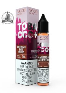 VGOD SaltNic TobaccoPlus AmericanBackwoods 25mg 30ml
