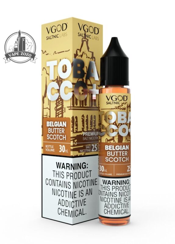 VGOD SaltNic TobaccoPlus BelgianButterScotch 25mg 30ml